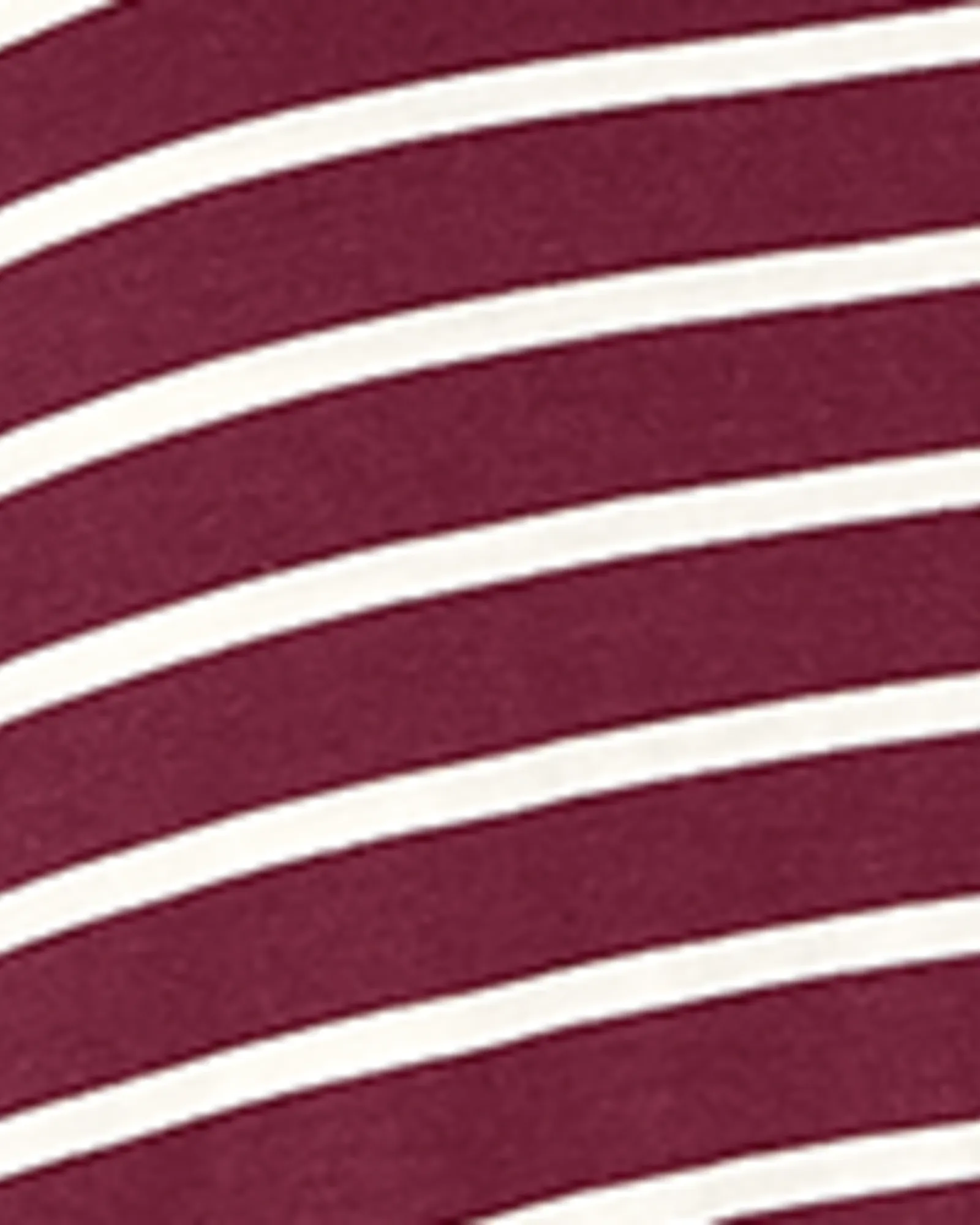 Tessie Long Sleeve Contrast Split Back Tee | Burgundy / Ivory