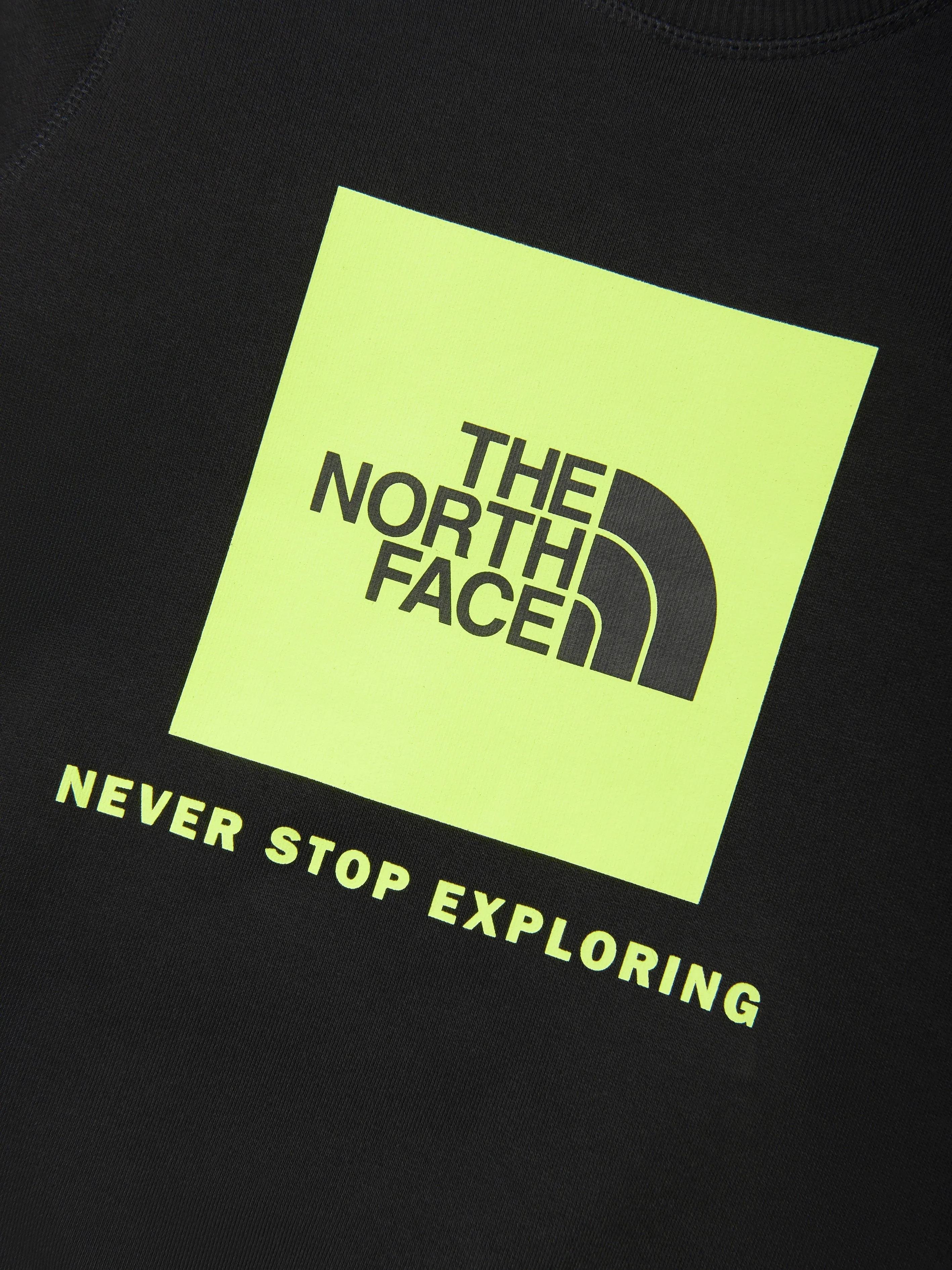 The North Face Boys Redbox Crew Sweatshirt in Black