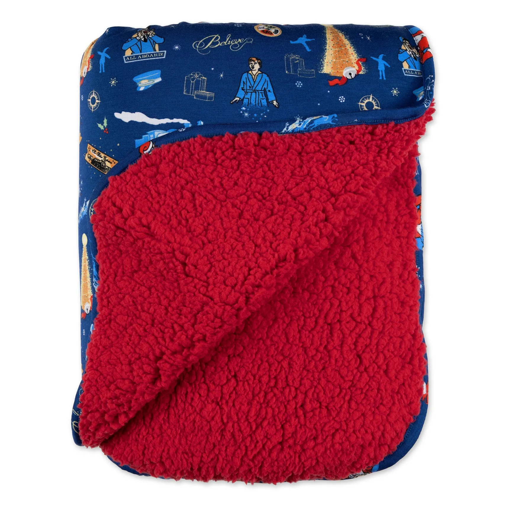 The Polar Express Sherpa Blanket