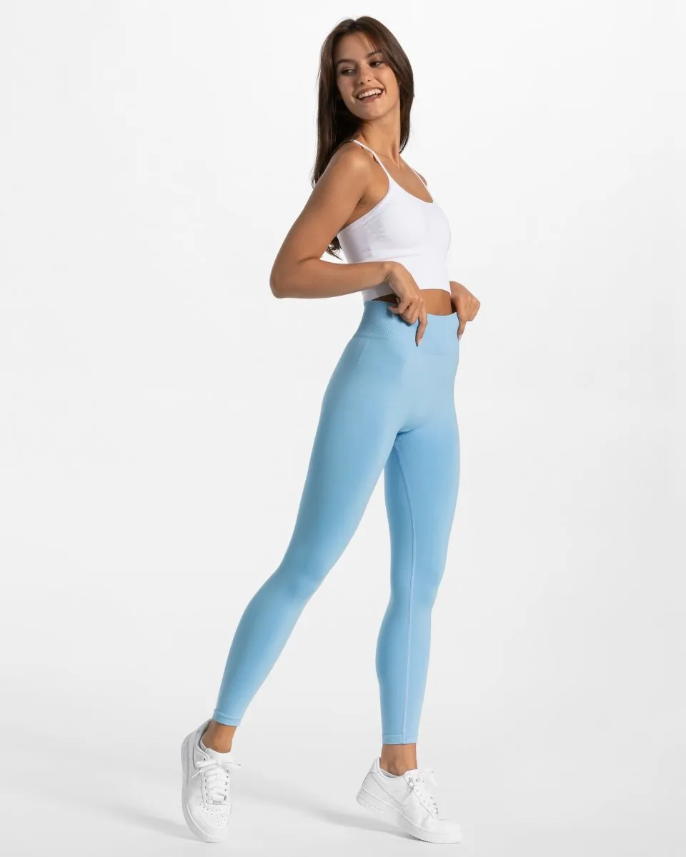 Timeless Scrunch Leggings "Babyblau"