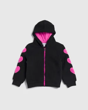 Toddler Girl Big Hearts Jacket