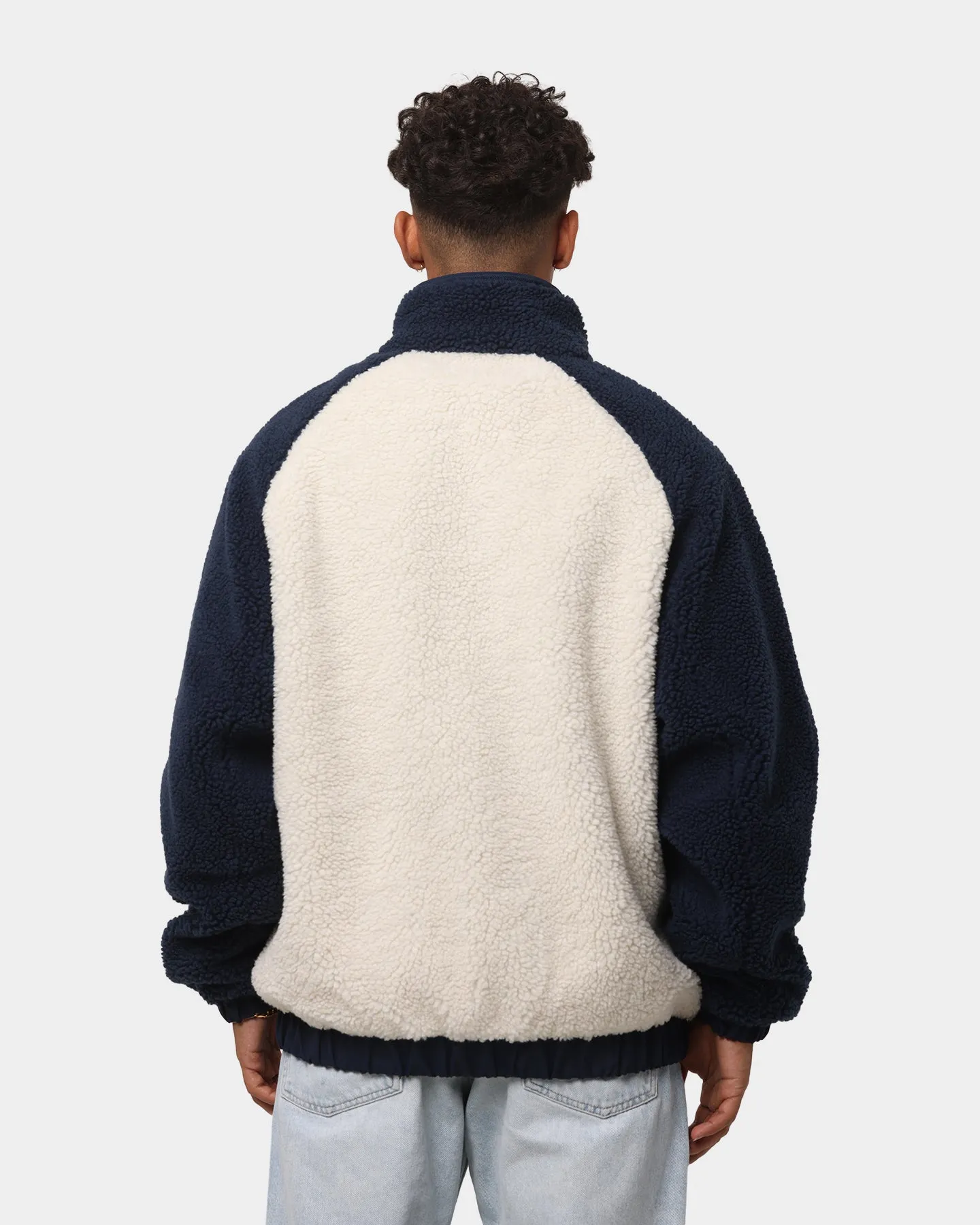 Tommy Jeans Reversible Sherpa Jacket Twilight Navy/White