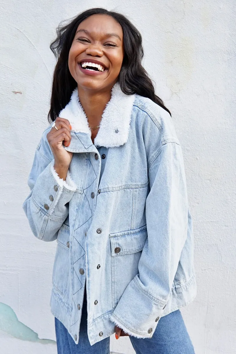 TSF Oversized Denim Jacket