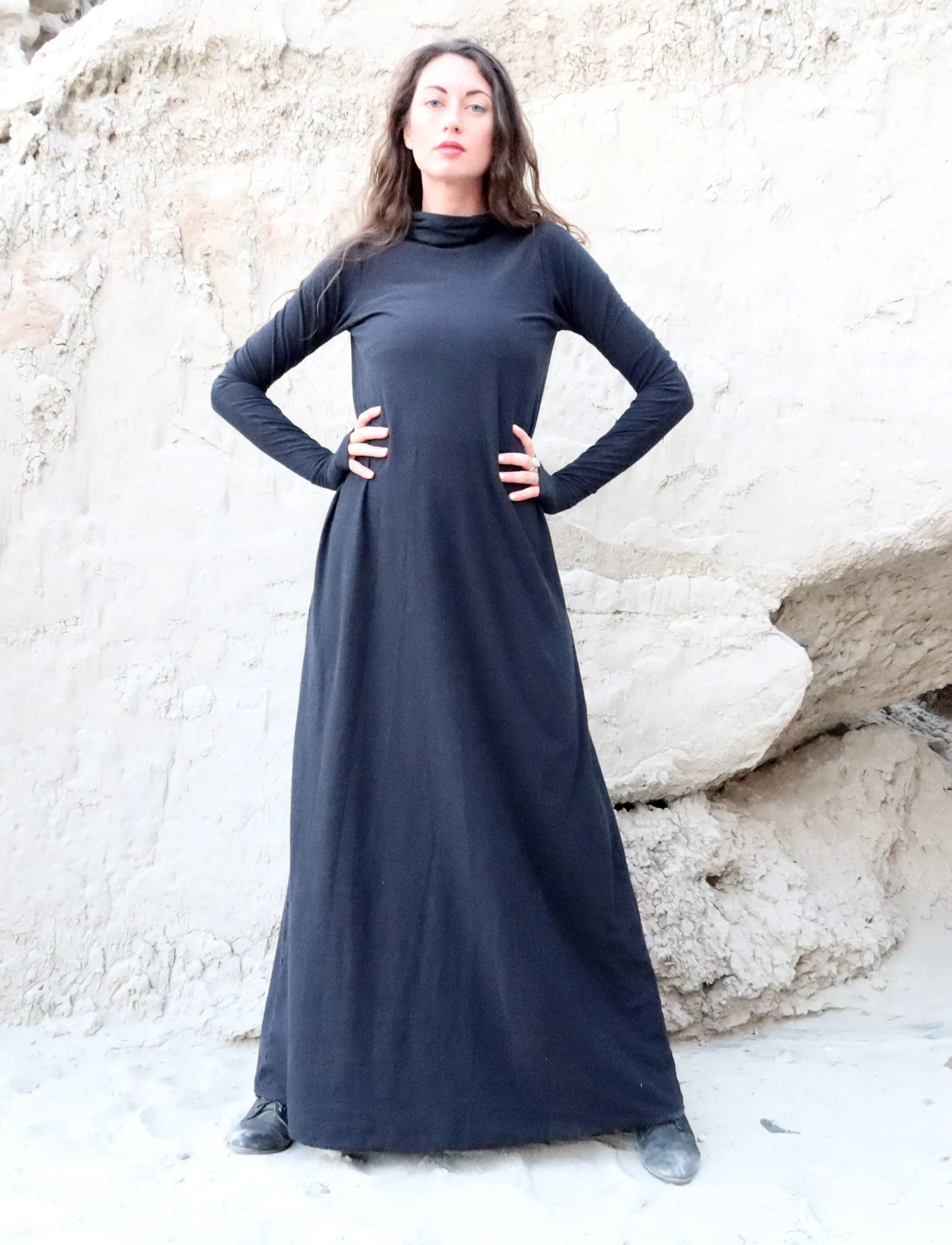 Turtleneck Ojai Long Dress