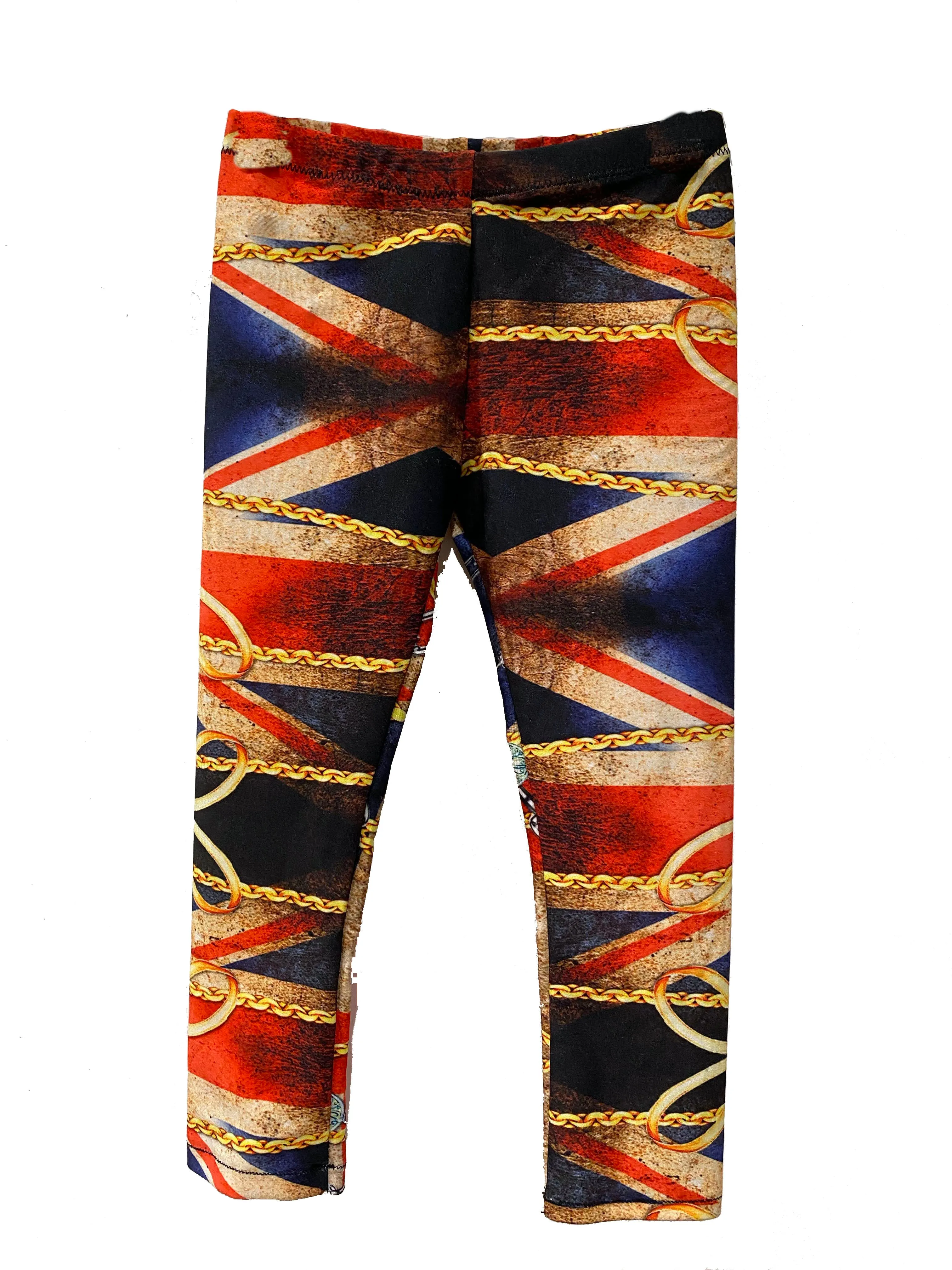 Union Jack Kids Leggings (size 3t)