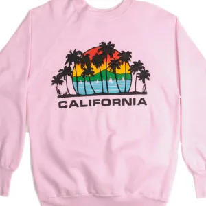 VINTAGE CALIFORNIA SWEATSHIRT SIZE LARGE MADE IN USA 1980s