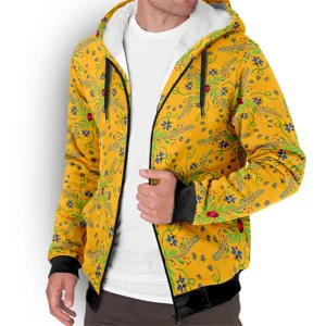 Willow Bee Sunshine Sherpa Hoodie