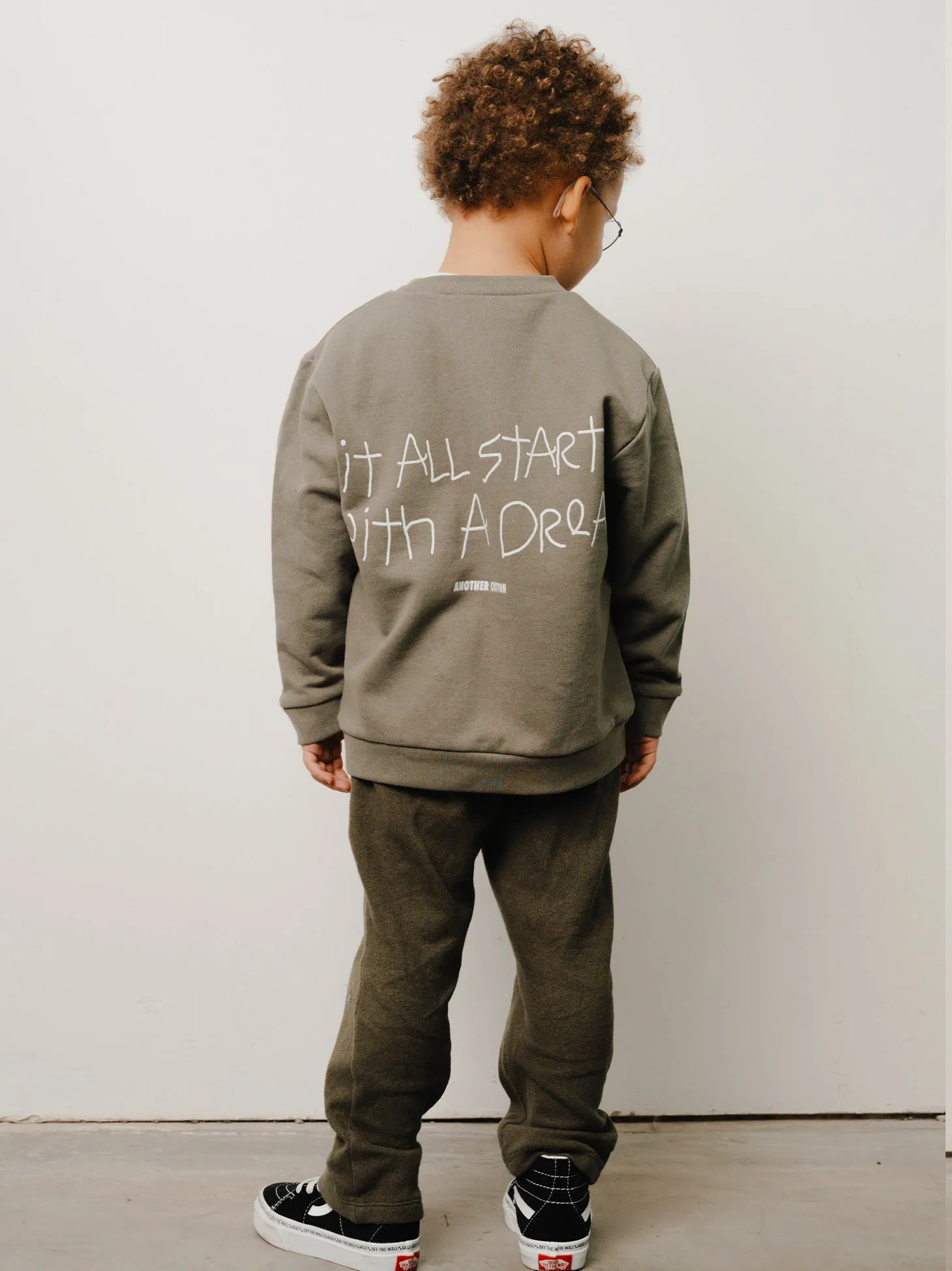 With a Dream Organic Kids Sweatshirt