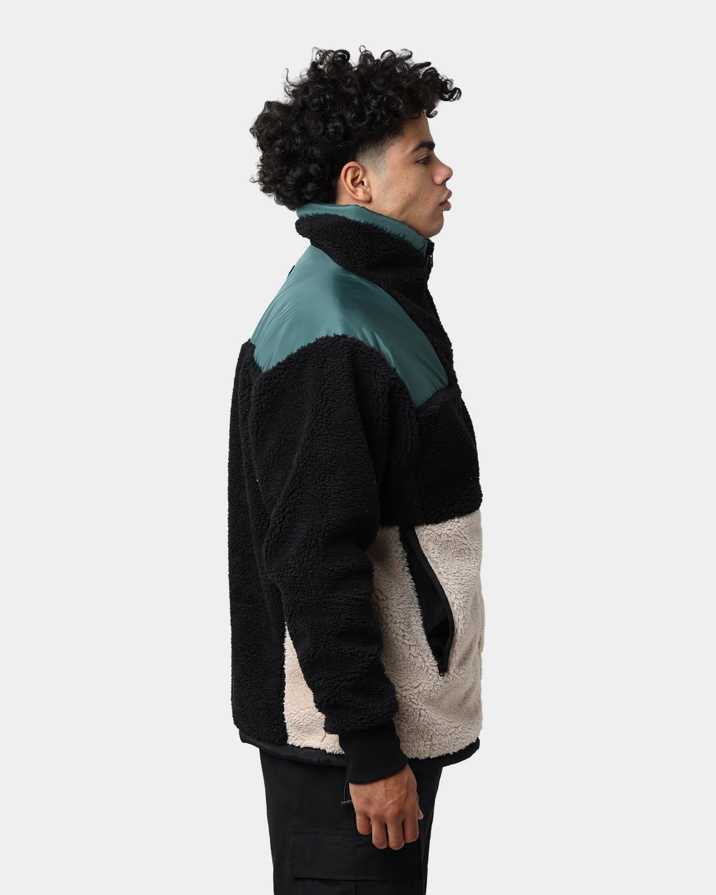 WNDRR Wid It Sherpa Jacket Black