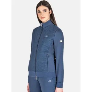 WOMEN&#x27;S FULL ZIP SWEATSHIRT MODEL ELASTE