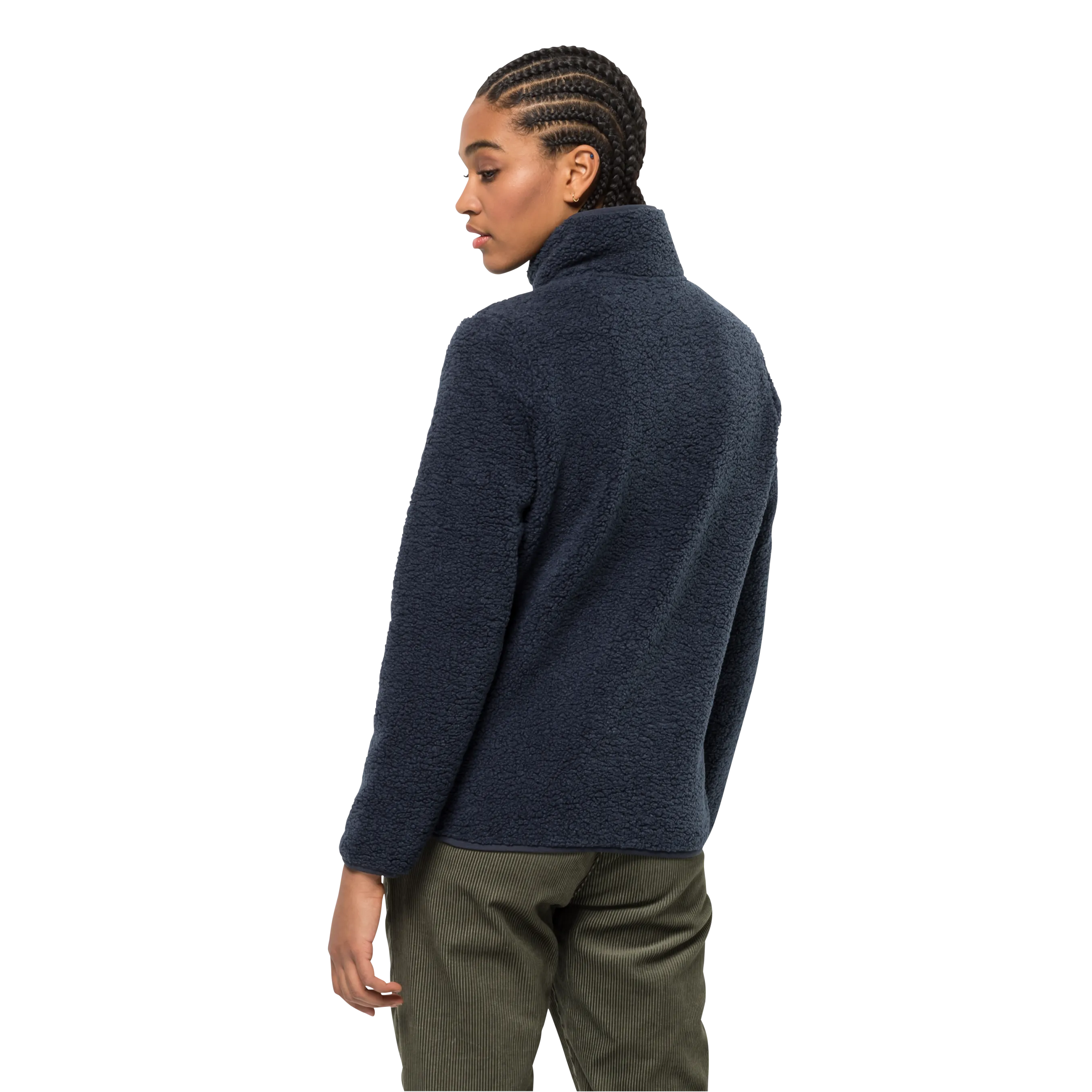 Women’s High Curl Full-Zip Fleece