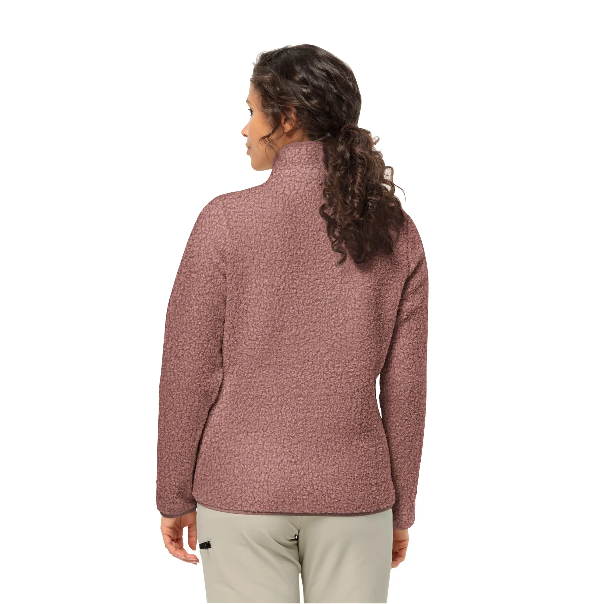 Women’s High Curl Full-Zip Fleece