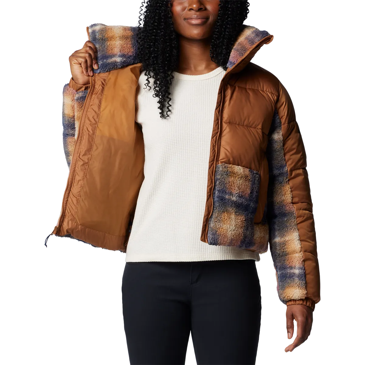 Women's Leadbetter Point II Print Sherpa Hybrid