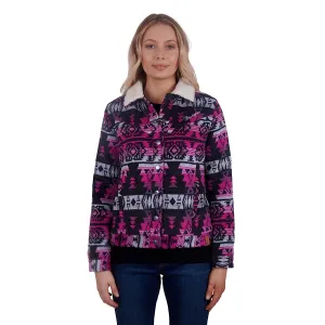 Wrangler Womans Santana Jacket Pink/Grey