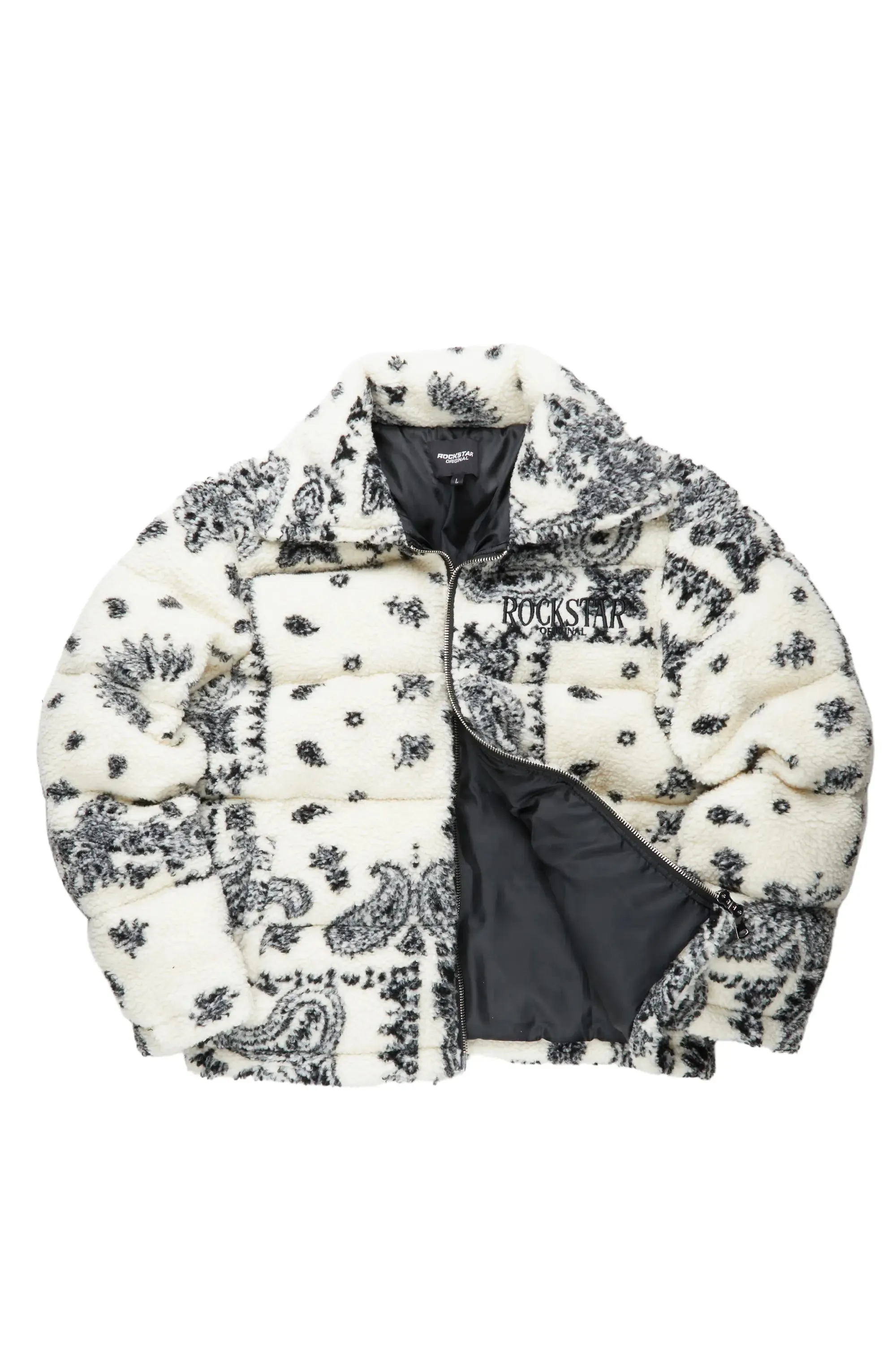 Wylie White Puffer Jacket