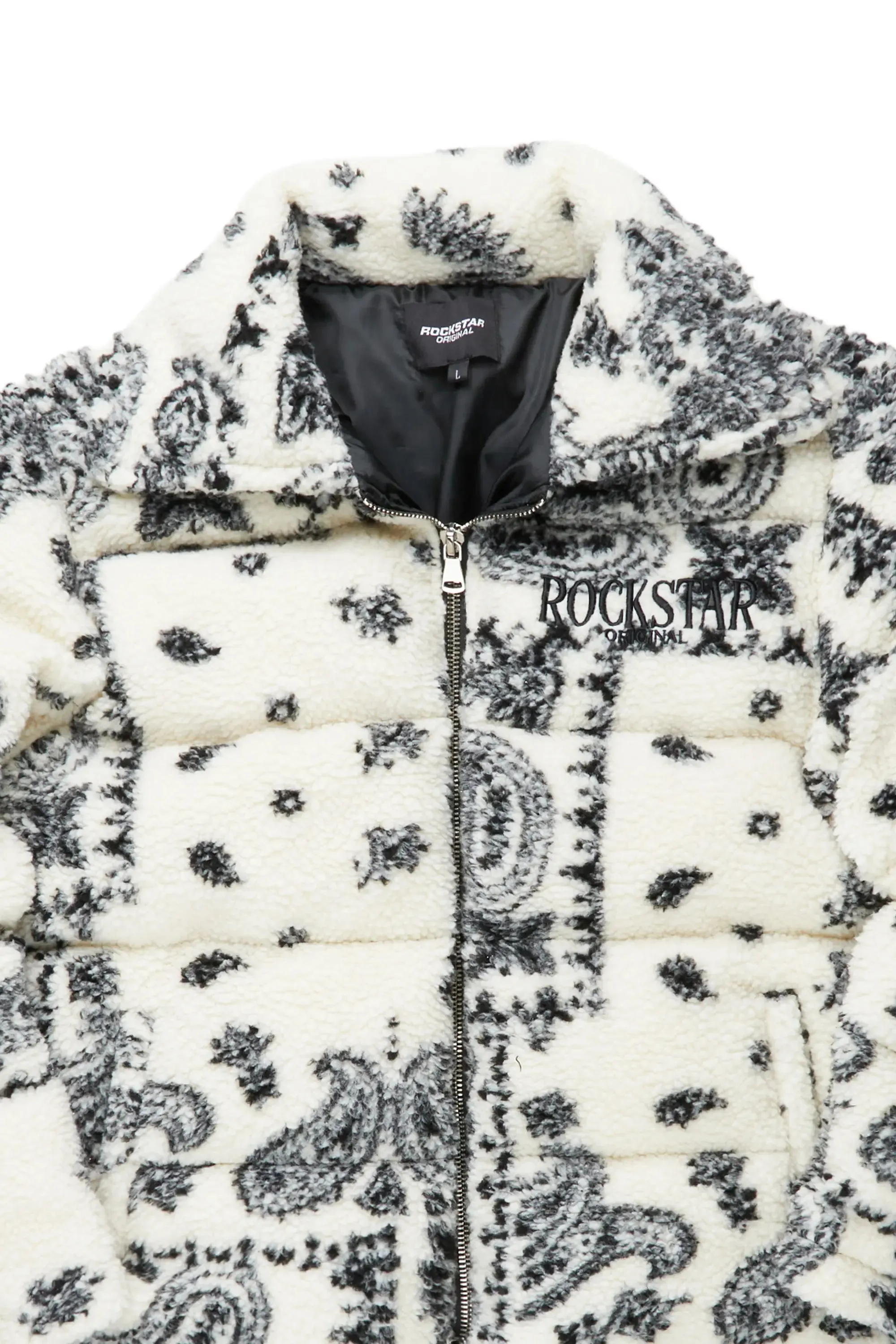 Wylie White Puffer Jacket