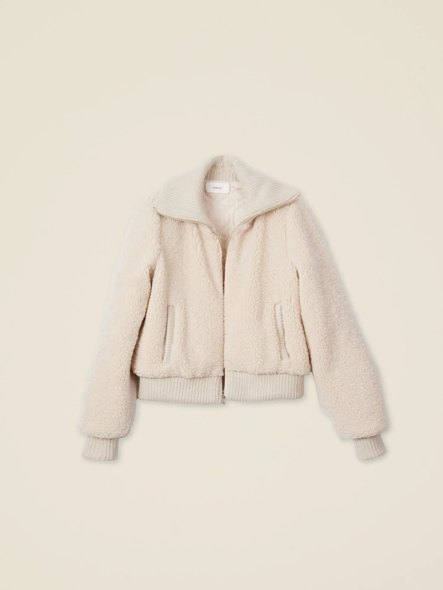 XIRENA - Dane Sherpa Jacket - Soft Pebble