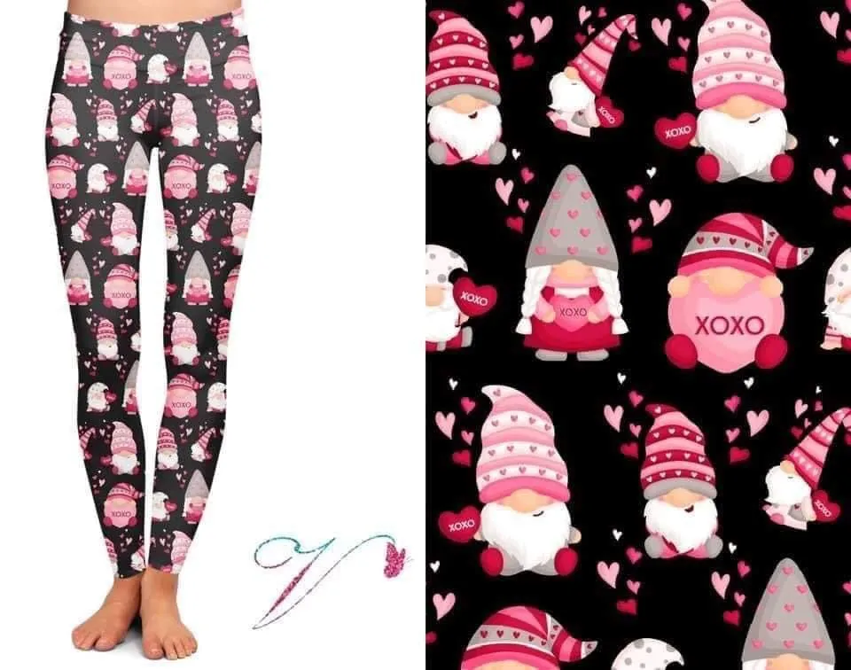 Xoxo gnome leggings