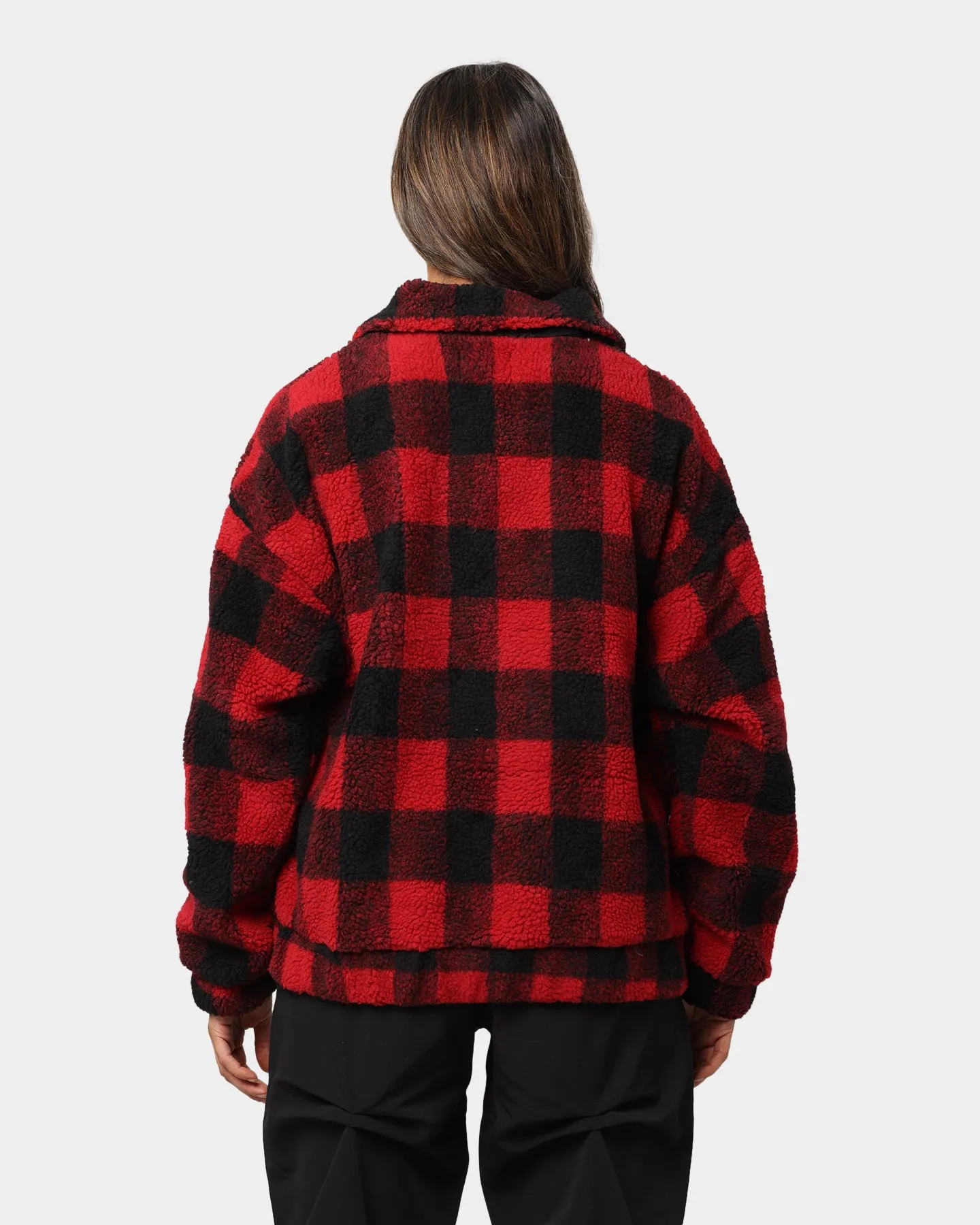 XXIII Women's Lola Tartan Jacket Black/Red